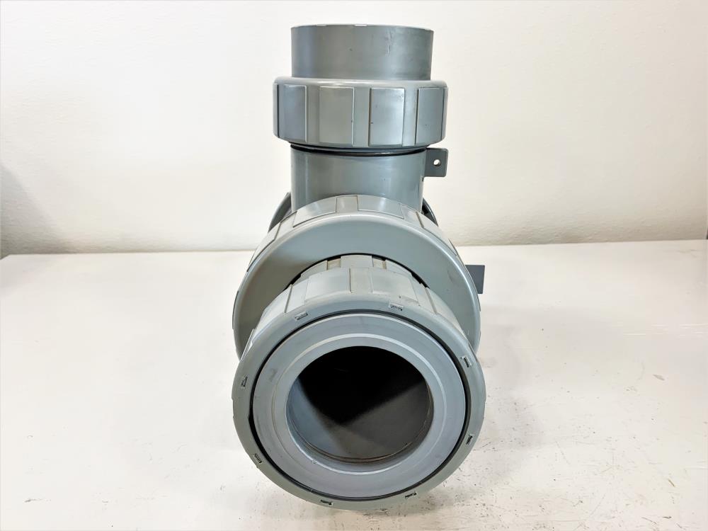 Hayward 4" CPVC 3-Way Ball Valve 